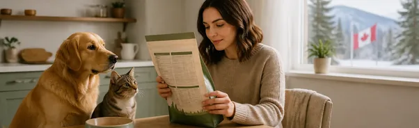 How to Read a Pet Food Label in Canada