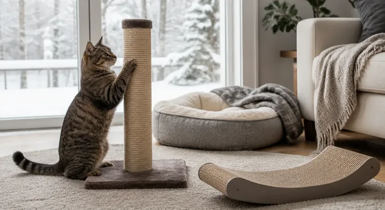 Why Cats Scratch and How to Redirect the Behaviour