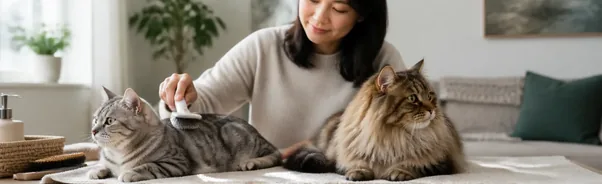 Cat Grooming Basics: Brushing Short-Haired and Long-Haired Cats