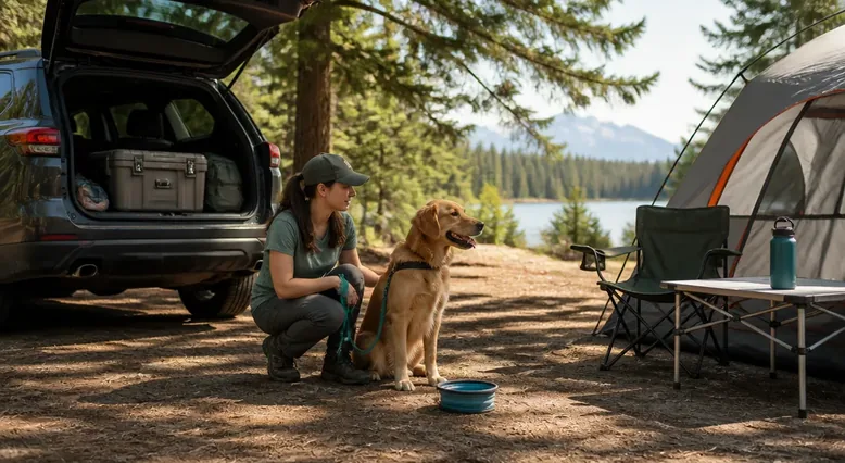 Camping With Dogs: Planning Around Wildlife and Remote Veterinary Access