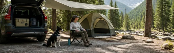 Camping With Dogs: Planning Around Wildlife and Remote Veterinary Access
