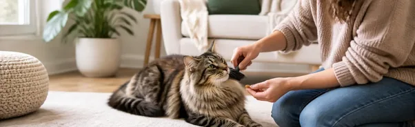 Brushing a Long-Haired Cat Without Creating a Grooming Battle