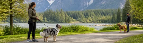 Reward-Based Training for Dogs Who Pull Toward Other Dogs