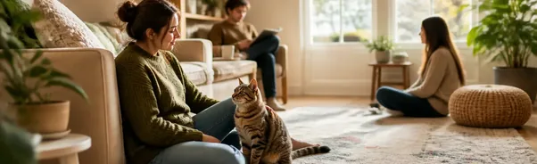 Why Some Cats Prefer One Person: Research and Household Context